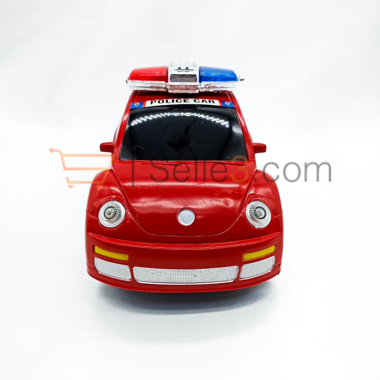 10 × سيارة فولكس فاكن شرطة نموذجية Volkswagen Police Miniature Model Car Toy