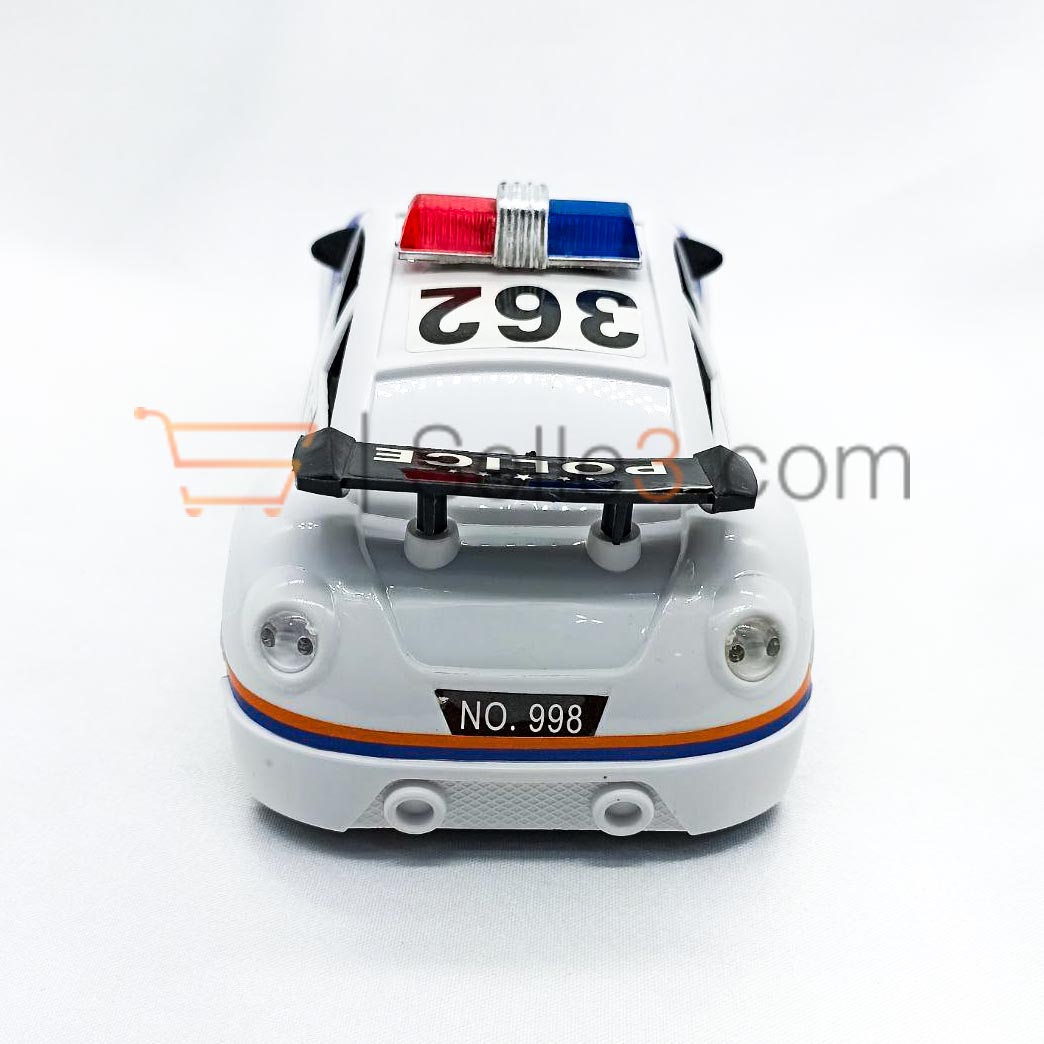 10 × سيارة فولكس فاكن شرطة نموذجية Volkswagen Police Miniature Model Car Toy