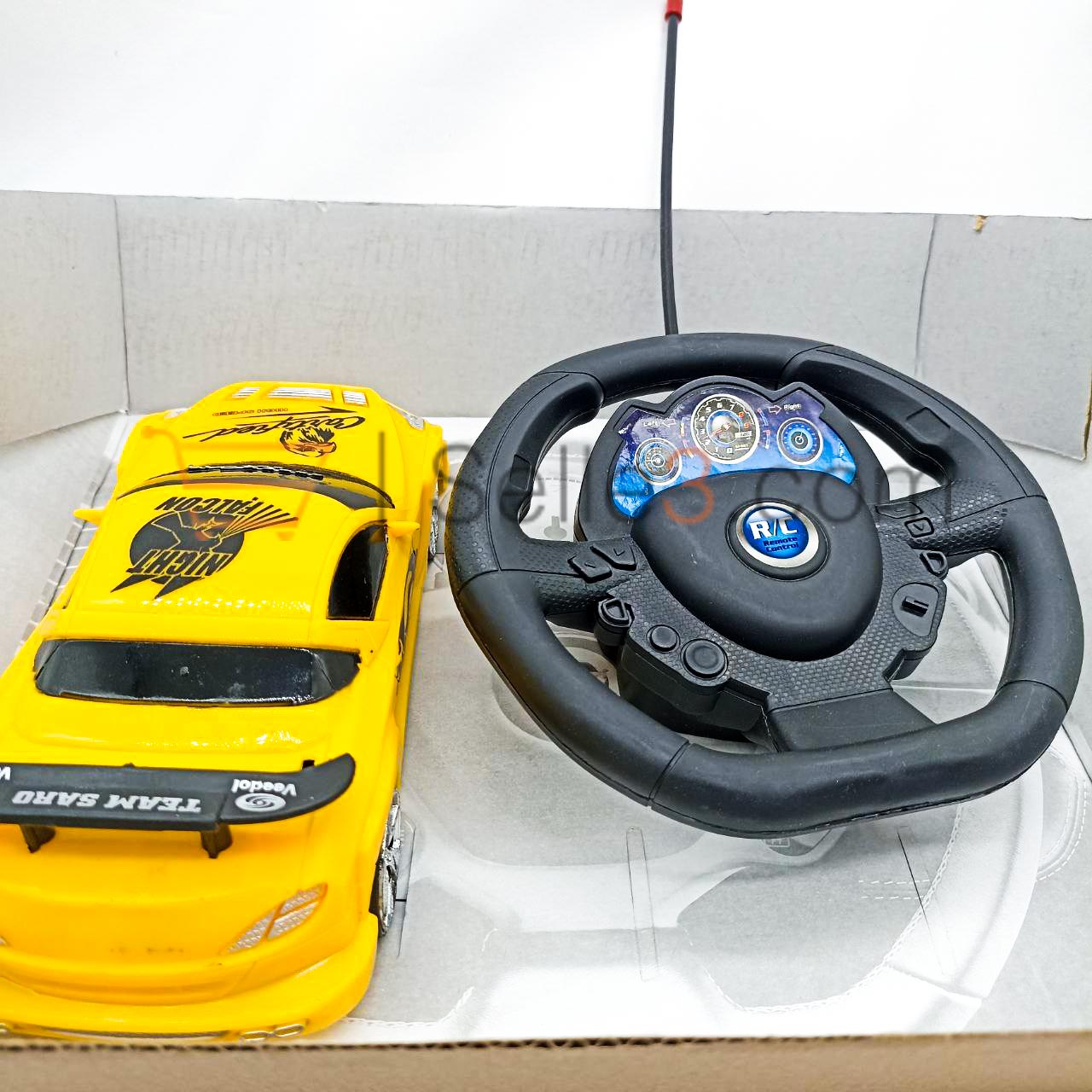 سيارة سباق بالمقود لاسلكية Racing Volant Sansfil Model Wireless Car Toy