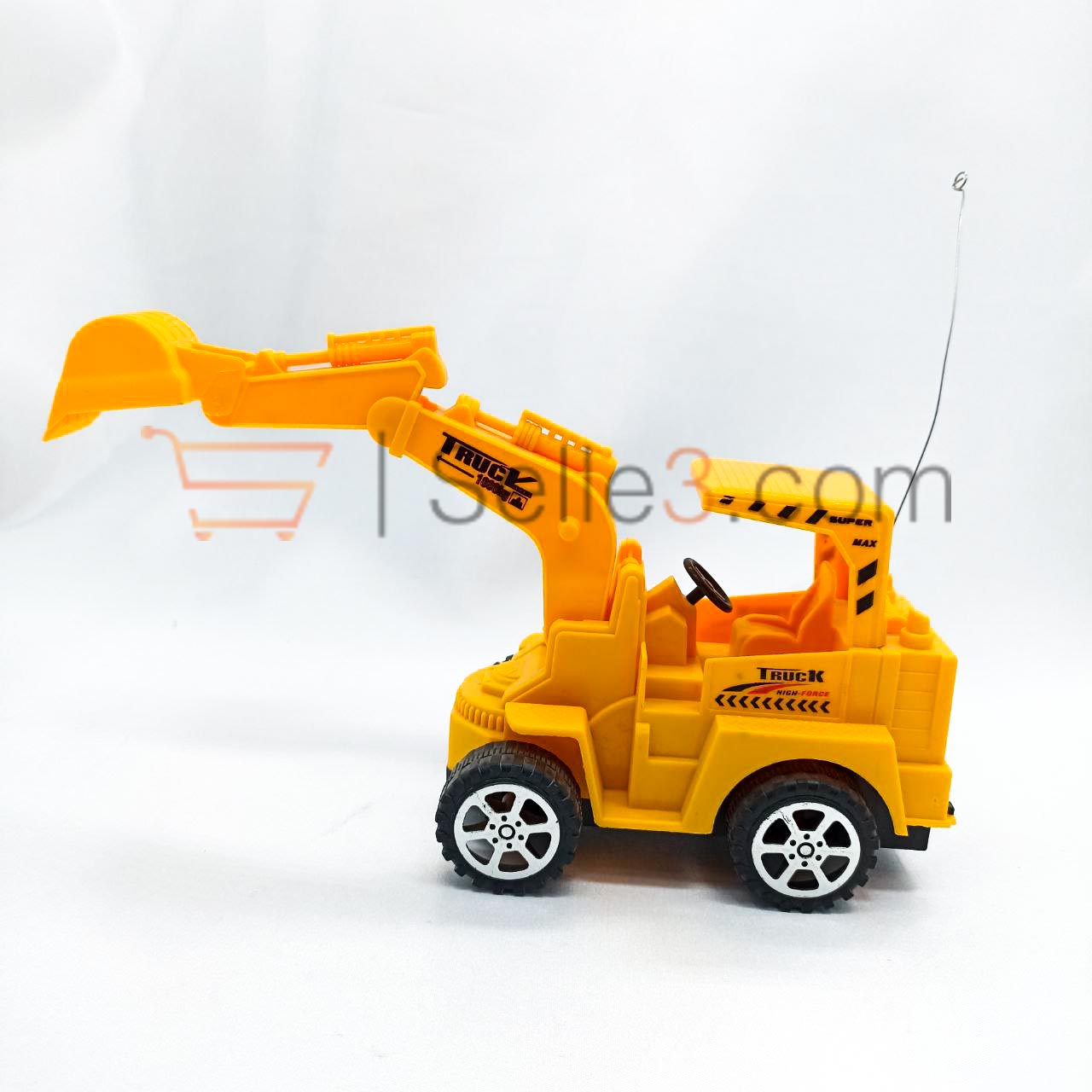 5 × جرافة آلية لاسلكية البناء  Retrochargeur Sansfil Miniature Engin Model Car Toy 