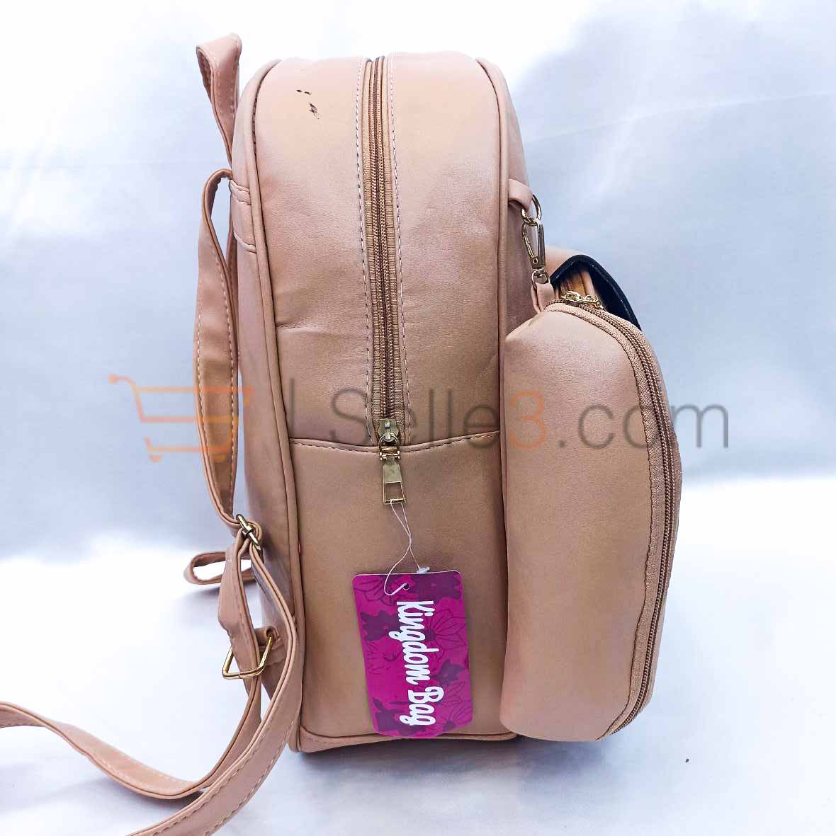 محفظة جلد cartable cuir sac a dos