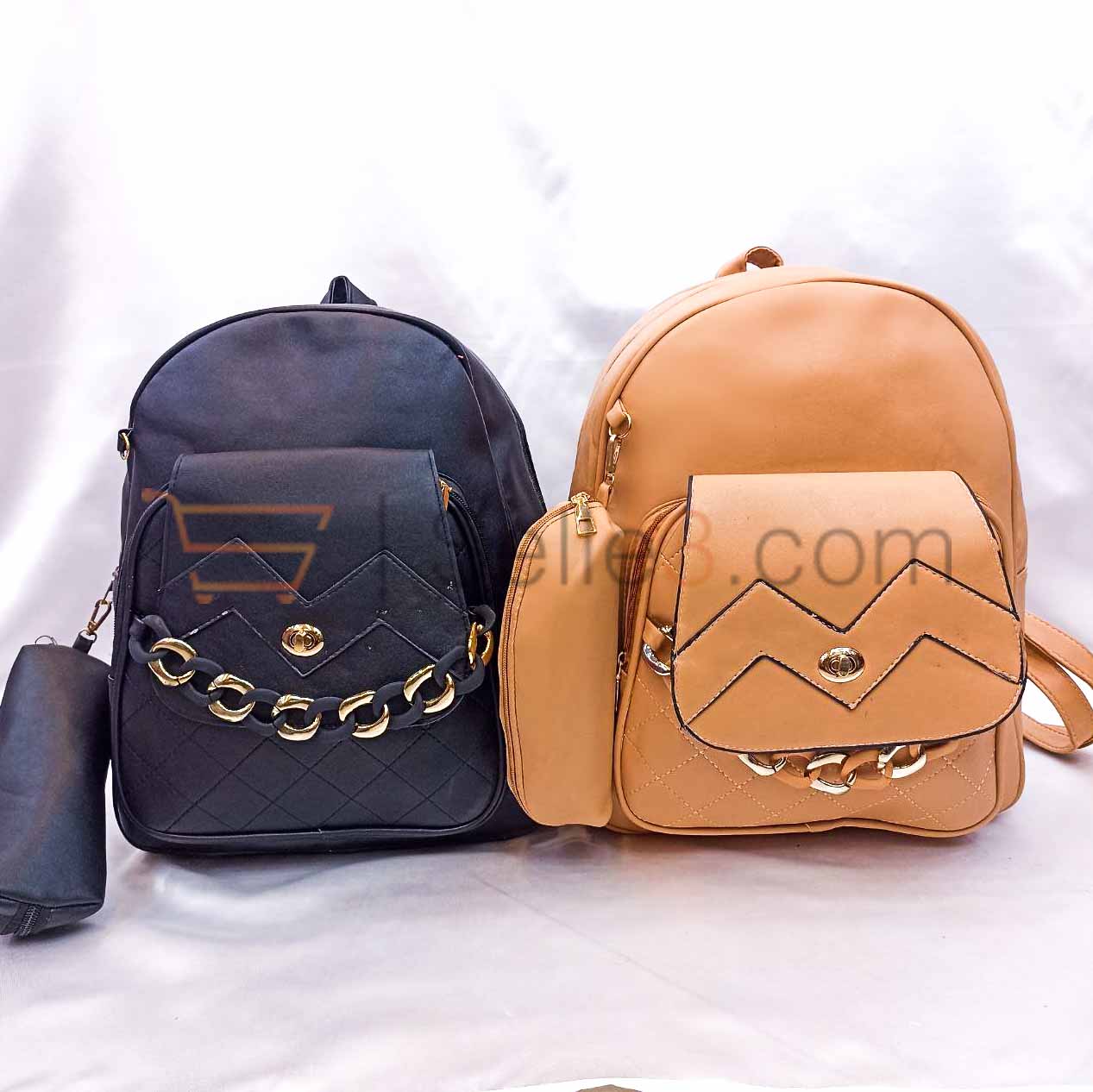 محفظة جلد cartable cuir sac a dos