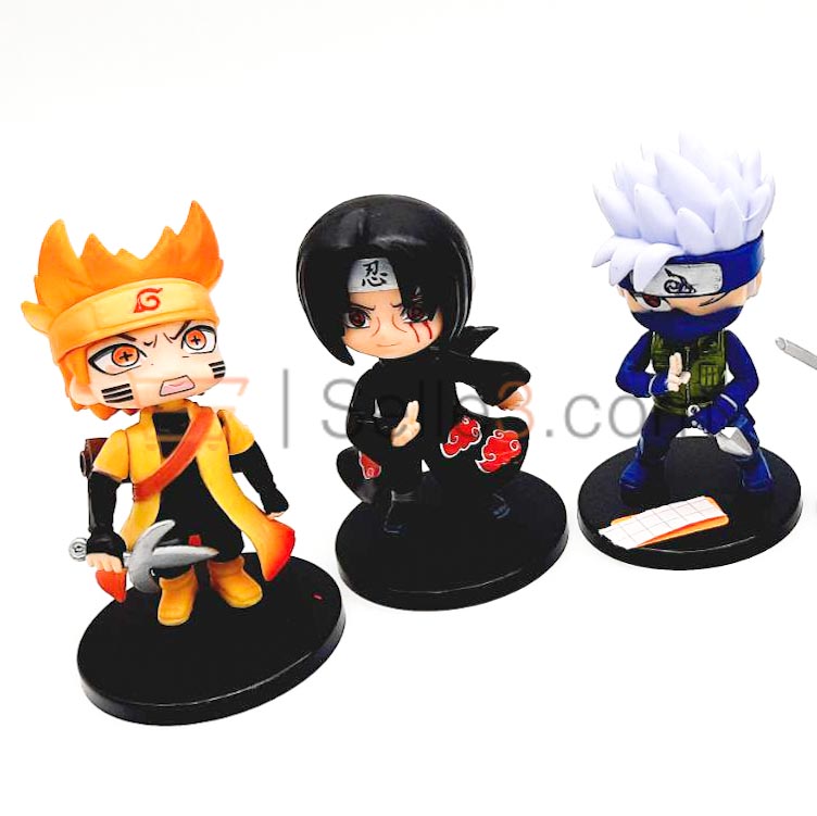 Figurine Naruto Uchiha Sasuke Hatake Kakashi Orochimaru Nara Shikamaru