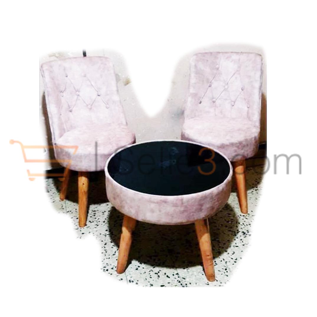 Fauteuil + Table + 2 Chaises