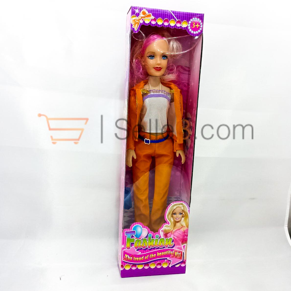 5 × دمية بلاستيكية كبيرة Poupee Plastique Doll