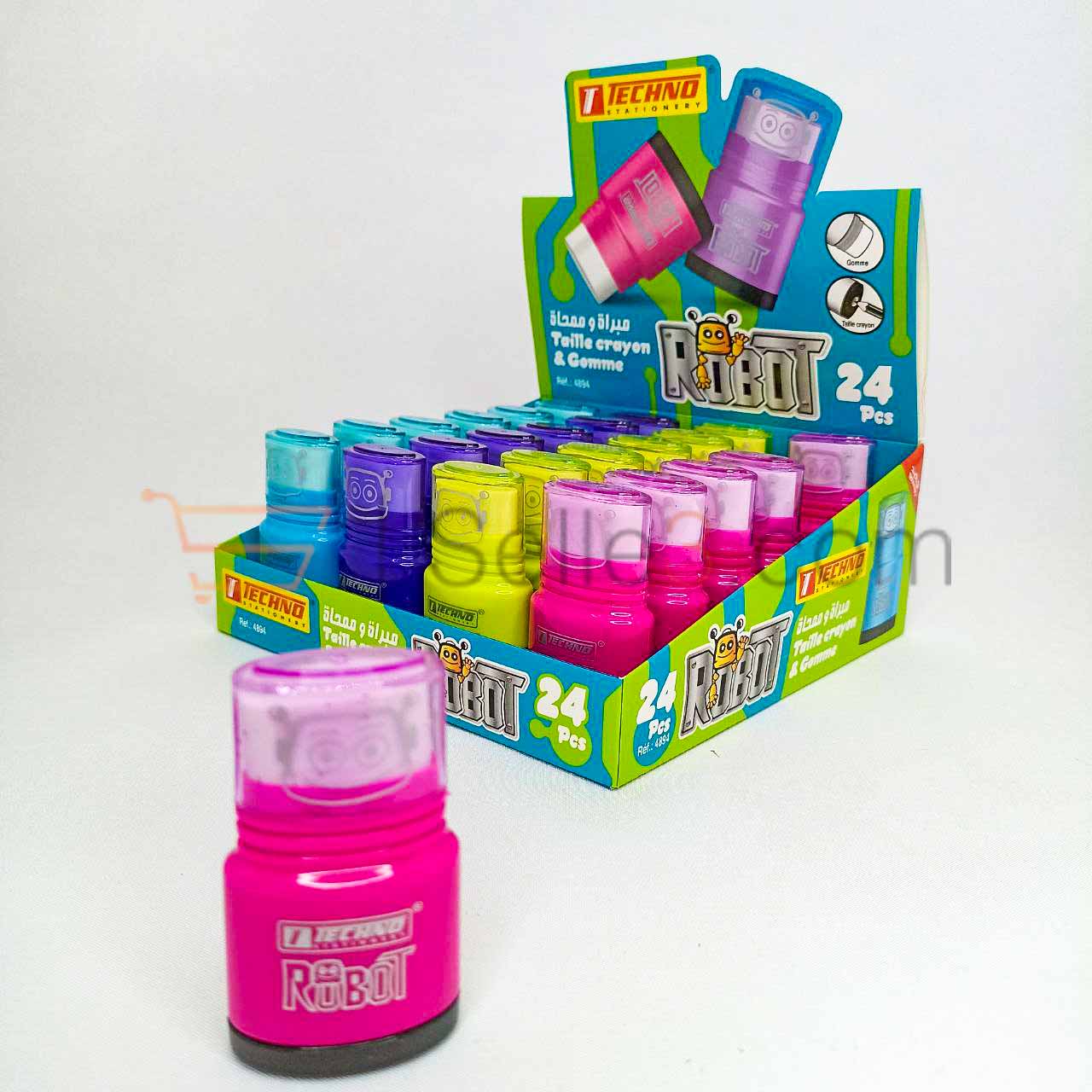 TAILLE CRAYON GOMME CASLE