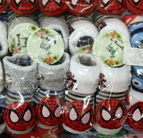 Socks chaussettes bebe spiderman