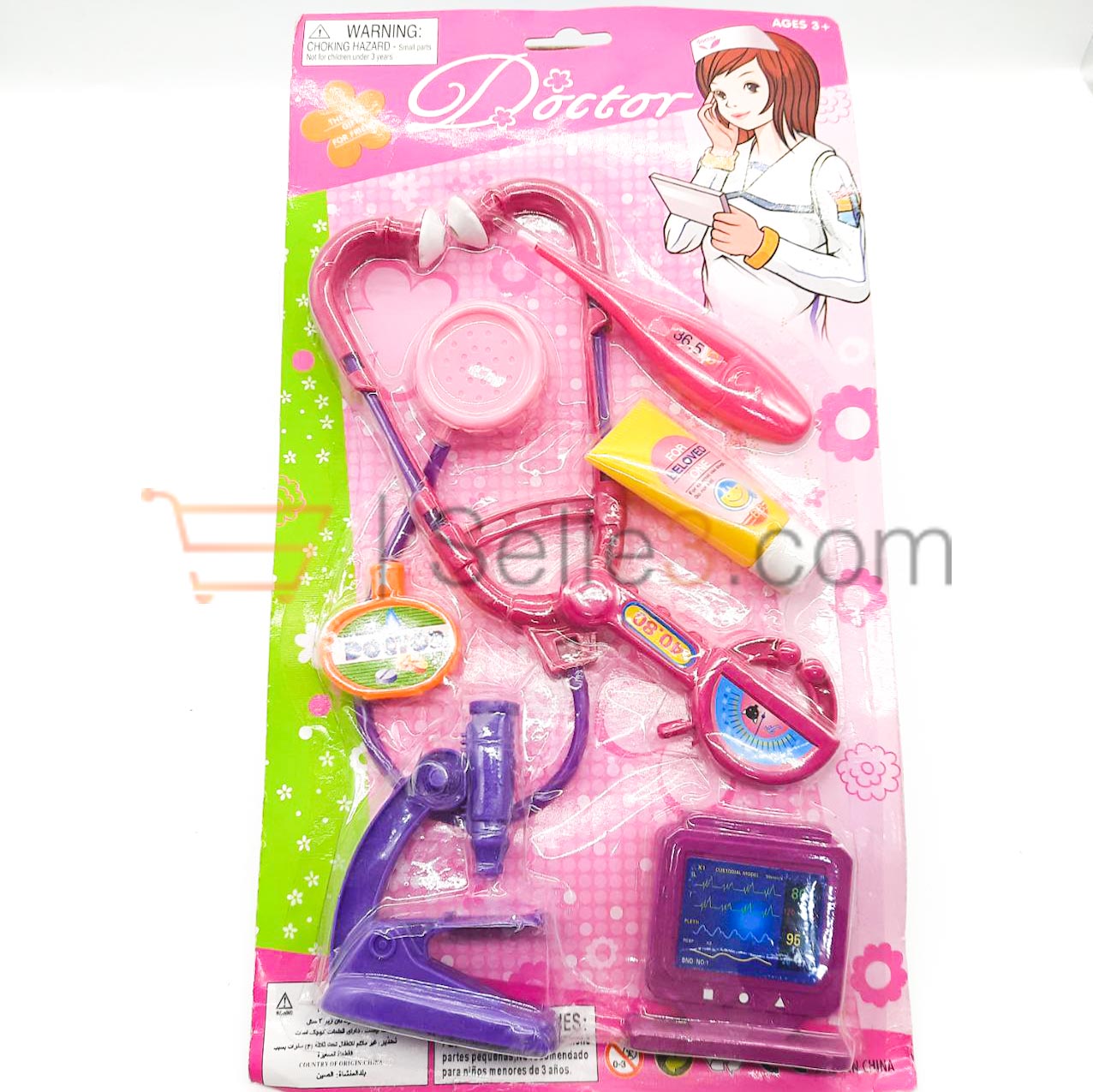 Jouets plastique médecin infirmiere