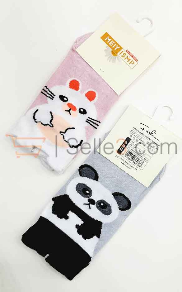 Socks panda ours chat femmes